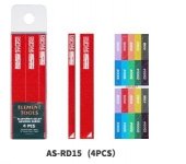 DSPIAE AS-RD15 ALUMINUM ALLOY SND BOARD RED 4PCS / Aluminiowa podkładka do papierów ściernych