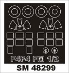 Montex SM48299 F4F-4,FM-1,FM-2 Wildcat HOBBY BOSS