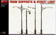 MiniArt 35523 Tram supports and street lamp (1:35)