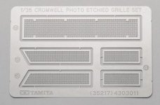 Tamiya 35222 Cromwell Photo Etched Grille 1/35
