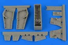 Aires 4681 F-4J/S Phantom II wheel bay 1/48 ACADEMY