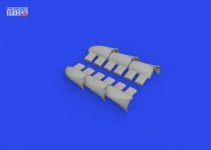 Eduard 632189 Hurricane Mk. II exhaust fishtail PRINT REVELL 1/32