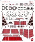 NuNu NE24010 BMW M8 GTE Detail Up Parts 1/24