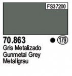 Vallejo 70863 Gunmetal Grey (179)