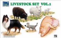 Riich Models RV35007 Livestock Set Vol.1 (1:35)
