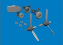 Eduard 672398 L-410UVP 2024 ex-Gavia EDUARD EDITION upgrade set 1/72