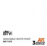 AK Interactive AK11372 Washable White Paint 17ml