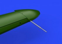 Eduard 648332 Bf 109F&G Pitot tubes 1/48