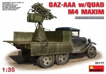 MiniArt 35177 GAZ-AAA w/QUAD M4 MAXIM (1:35)