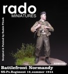 RADO Miniatures RDM35001 Battlefront Normandy SS-Schütze (SS.Pz.Reg.12 summer 1944) 1/35