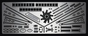 Hasegawa QG55 (72155) Nakajima E8N Detail Etching Parts 1/48