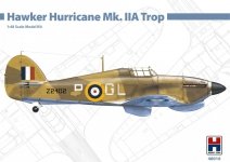Hobby 2000 48016 Hawker Hurricane Mk.IIA Trop 1/48