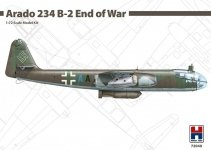 Hobby 2000 72040 Arado 234 B-2 End of War 1/72