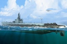Hobby Boss 83524 U.S. Navy Submarine Little Shark SS-212 1944 1/350