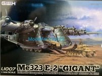 Great Wall Hobby L1007 Me323 E-2 Gigant Luftwaffe Transporter / w Sd.Kfz250 & PanzerIIAusfF  1/144