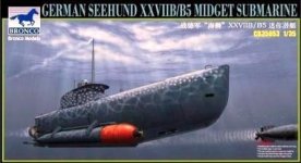 Bronco CB35053 German Seehund XXVIIB/B5 Midget Submarine (1:35)