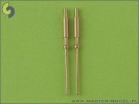 Master SM-350-035 OTO-Melara 76 mm/62 (3) gun barrels (2pcs)