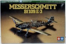 Tamiya 60750 Messerschmitt Bf109E-3 (1:72)
