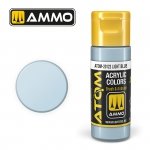 AMMO of Mig Jimenez 20122 ATOM COLOR Light Blue 20ml