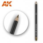 AK Interactive AK10030 Watercolor Pencil STREAKING DIRT