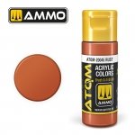AMMO of Mig Jimenez 20045 ATOM COLOR Rust 20ml