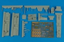 Aires 4498 Ar 196A-3/A-4 cockpit set 1/48 Italeri