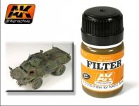 AK Interactive AK071 blue for panzer grey filter 35 ml