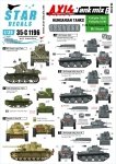 Star Decals 35-C1196 Axis Tank mix # 6 1/35
