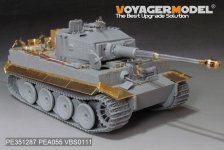 Voyager Model PE351287 WWII German Tiger I Middle Production For TAKOM 1/35