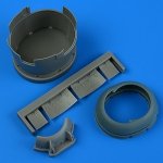 Quickboost QB49194 F6F-3 Hellcat early cowling and cooling flaps (closed) (for EDUARD) 1/48