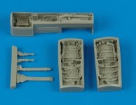 Aires 7183 F/A-18A/C/D Hornet wheel bay 1/72 Hasegawa