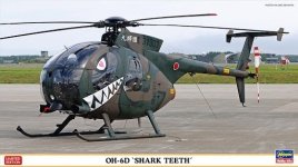 Hasegawa 07531 OH-6D Shark Teeth Limited Edition 1/48