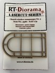 RT-Diorama 35960 Church window romanesque No.3 (3pcs) 1/35