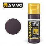 AMMO of Mig Jimenez 20159 ATOM COLOR Rubber And Tires 20ml