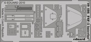 Eduard 49486 F6F-5 interior S. A. 1/48 Hobby Boss