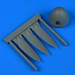 Quickboost QB32256 Bf 109G-10/K propeller Hasegawa/Revell 1/32