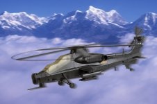 Hobby Boss 81904 WZ-10 Thunderbolt Snap Kit W/LED 200mm