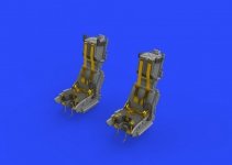 Eduard 648471 F-14D ejection seats 1/48 TAMIYA