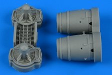 Aires 4908 Su-25 Frogfoot exhaust nozzles 1/48 Zvezda
