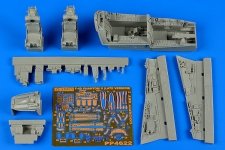 Aires 4622 F-4D Phantom II (late v.) cockpit set 1/48 Academy