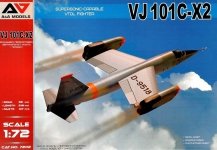 A&A Models 7202 VJ101C-X2 Supersonic-Capable VTOL fighter 1/72