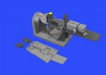 Eduard 648346 P-51D cockpit AIRFIX 1/48
