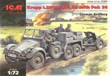 ICM 72461 Krupp L2H143 Kfz.69 with Pak 36 (1:72)