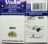 Yahu YMA7358 Fokker C.X (KP Prostejov)  1/72