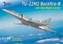 Litaki 144001 Tu-22M2 Backfire-B Anti-Ship Missile Carrier 1/144