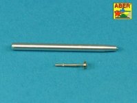 Aber 35L-224 Barrel ROQF Mk.I 76,2mm for Matilda Mk.IIICS with Besa MG barrel (1:35)