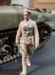 Panzer Art FI35-188 Waffen-SS Officer walking 1/35