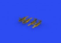 Eduard 648675 Falanga 9M17P missiles EDUARD / ZVEZDA 1/48