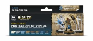 Vallejo 80252 Wizkids Protectors of Virtue Set 8x8ml