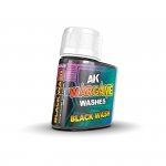 AK Interactive AK14201 BLACK WASH – WARGAME SERIES 35ml